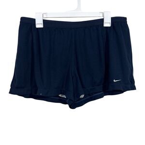 Nike Navy Dri-Fit Lined Activewear Shorts